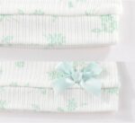 Baby Hat and Mittens Set Cotton Newborn Baby Hats Caps for Boys and Girls, 0-6 Months - Image 8
