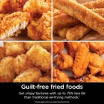 Ninja | Air Fryer | 4-in-1 Pro Air Fry, Roast, Reheat, Dehydrate | 5QT Capacity fits up to 4lbs of French Fries | 400F Max Temp | Nonstick Basket & Crisper Plate | 120V | Grey | AF141 - Image 9