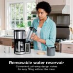 Ninja 12-Cup Programmable Coffee Brewer, 2 Brew Styles, Adjustable Warm Plate, 60oz Water Reservoir, Delay Brew - Black/Stainless Steel - Image 4