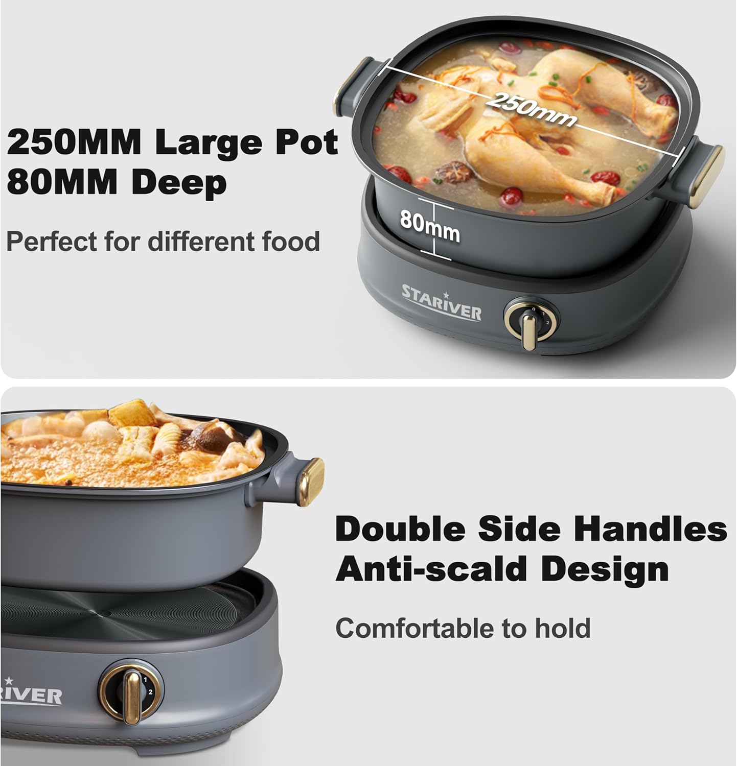 1759851230_Stariver-3L-Electric-Hot-Pot-with-Dual-Power-Control-and-Non-StickElectric-Shabu-Shabu-Pot-with-Removable-Pot-Electric-Pot-with-Tempered-Glass-Lid-for-Party-Family-Dinners.jpg Stariver 3L Electric Hot Pot with Dual-Power Control and Non-Stick,Electric Shabu Shabu Pot with Removable Pot, Electric Pot with Tempered Glass Lid for Party, Family Dinners - Image 6