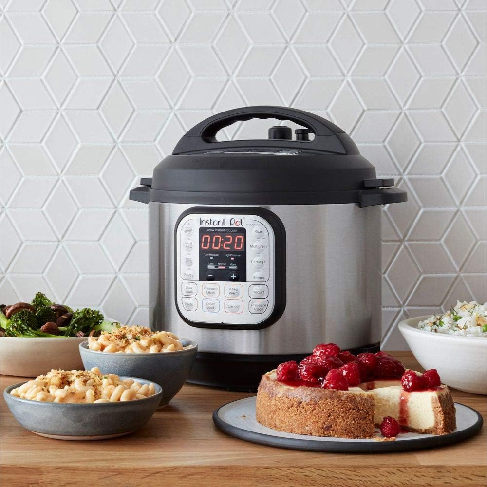 1759853804_Instant-Pot-Duo-7-in-1-Electric-Pressure-Cooker-Sterilizer-Slow-Cooker-Rice-Cooker-Steamer-Saute-Yogurt-Maker-and-Warmer-8-Quart-14-One-Touch-Programs-8-Quart-Glass-Lid.jpg Instant Pot Duo 7-in-1 Electric Pressure Cooker, Sterilizer, Slow Cooker, Rice Cooker, Steamer, Saute, Yogurt Maker, and Warmer, 8 Quart, 14 One-Touch Programs & 8 Quart Glass Lid - Image 3