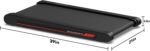 Sperax Walking Treadmill Pad with APP, 3 in 1 Under Desk Treadmill, 400W Low Noise Walking Vibration Pad with Remote Control,Portable Treadmills for Home Office - Image 10