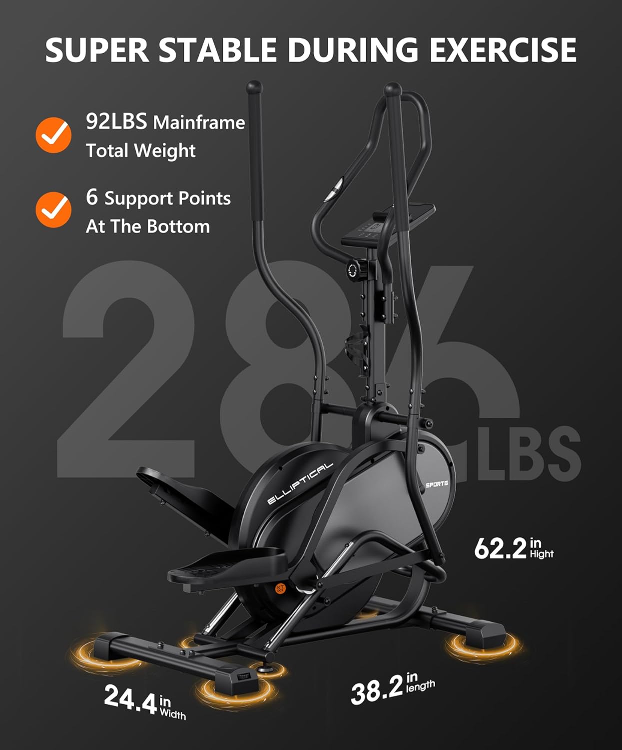 1759861455_THERUN-Elliptical-Exercise-Machine-3-in-1-Cardio-Climber-Stepping-Elliptical-Machine-for-Home-Stair-Stepper-Elliptical-Training-Machines-w16-Levels-Resistance-Pulse-Sensor-LCD-Monitor.jpg THERUN Elliptical Exercise Machine, 3-in-1 Cardio Climber Stepping Elliptical Machine for Home, Stair Stepper Elliptical Training Machines w/16 Levels Resistance, Pulse Sensor, LCD Monitor - Image 3