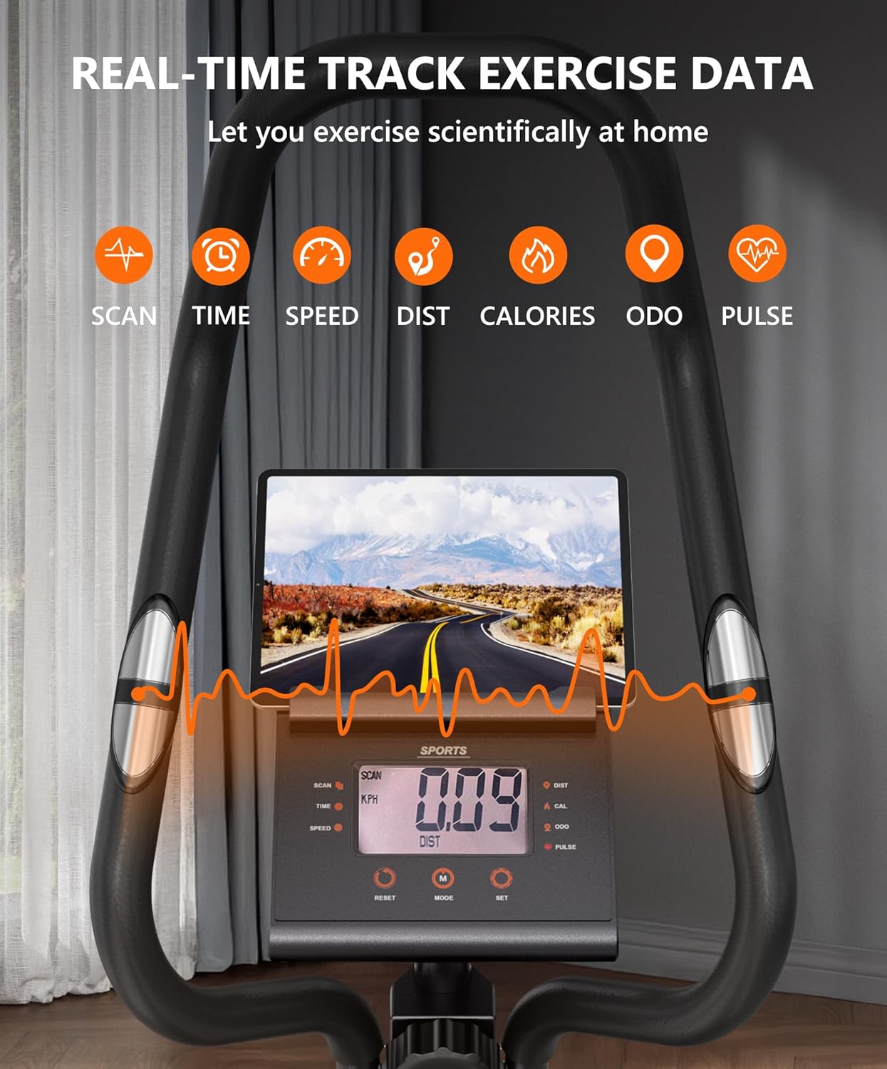 1759861465_THERUN-Elliptical-Exercise-Machine-3-in-1-Cardio-Climber-Stepping-Elliptical-Machine-for-Home-Stair-Stepper-Elliptical-Training-Machines-w16-Levels-Resistance-Pulse-Sensor-LCD-Monitor.jpg THERUN Elliptical Exercise Machine, 3-in-1 Cardio Climber Stepping Elliptical Machine for Home, Stair Stepper Elliptical Training Machines w/16 Levels Resistance, Pulse Sensor, LCD Monitor - Image 8