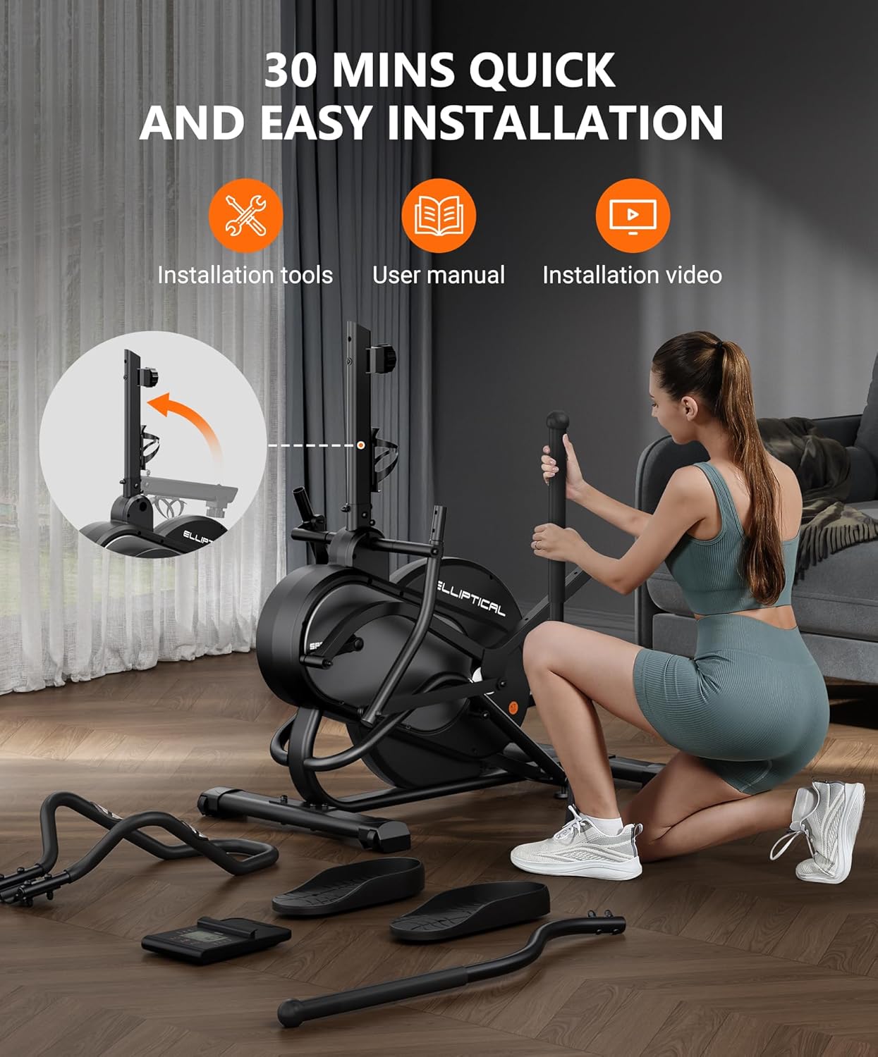 1759861469_THERUN-Elliptical-Exercise-Machine-3-in-1-Cardio-Climber-Stepping-Elliptical-Machine-for-Home-Stair-Stepper-Elliptical-Training-Machines-w16-Levels-Resistance-Pulse-Sensor-LCD-Monitor.jpg THERUN Elliptical Exercise Machine, 3-in-1 Cardio Climber Stepping Elliptical Machine for Home, Stair Stepper Elliptical Training Machines w/16 Levels Resistance, Pulse Sensor, LCD Monitor - Image 10
