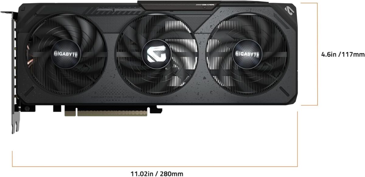 GIGABYTE GeForce RTX 5050 Gaming OC 8G Graphics Card, 8GB 128-bit GDDR6, PCIe 5.0, WINDFORCE Cooling System, GV-N5050GAMING OC-8GD Video Card - Image 7