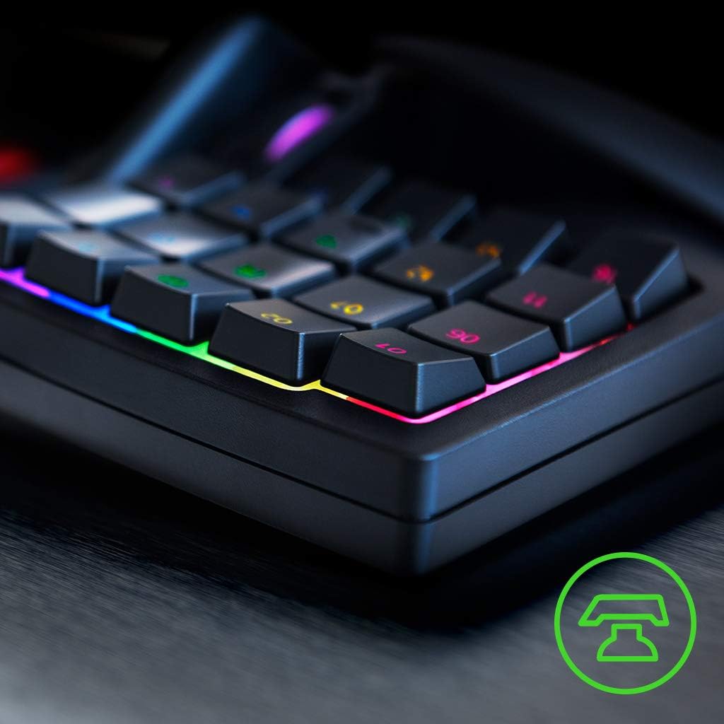 1759867574_Razer-Tartarus-V2-Gaming-Keypad-Mecha-Membrane-Key-Switches-One-Handed-Keyboard-32-Programmable-Keys-Customizable-Chroma-RGB-Lighting-Programmable-Macros-Snap-Tap-Black.jpg Razer Tartarus V2 Gaming Keypad: Mecha Membrane Key Switches - One Handed Keyboard - 32 Programmable Keys - Customizable Chroma RGB Lighting - Programmable Macros - Snap Tap - Black - Image 3