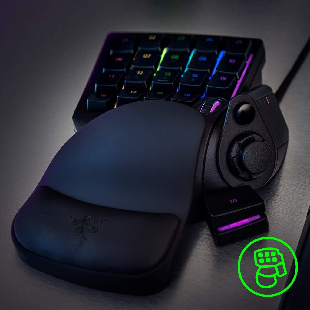 1759867575_Razer-Tartarus-V2-Gaming-Keypad-Mecha-Membrane-Key-Switches-One-Handed-Keyboard-32-Programmable-Keys-Customizable-Chroma-RGB-Lighting-Programmable-Macros-Snap-Tap-Black.jpg Razer Tartarus V2 Gaming Keypad: Mecha Membrane Key Switches - One Handed Keyboard - 32 Programmable Keys - Customizable Chroma RGB Lighting - Programmable Macros - Snap Tap - Black - Image 4