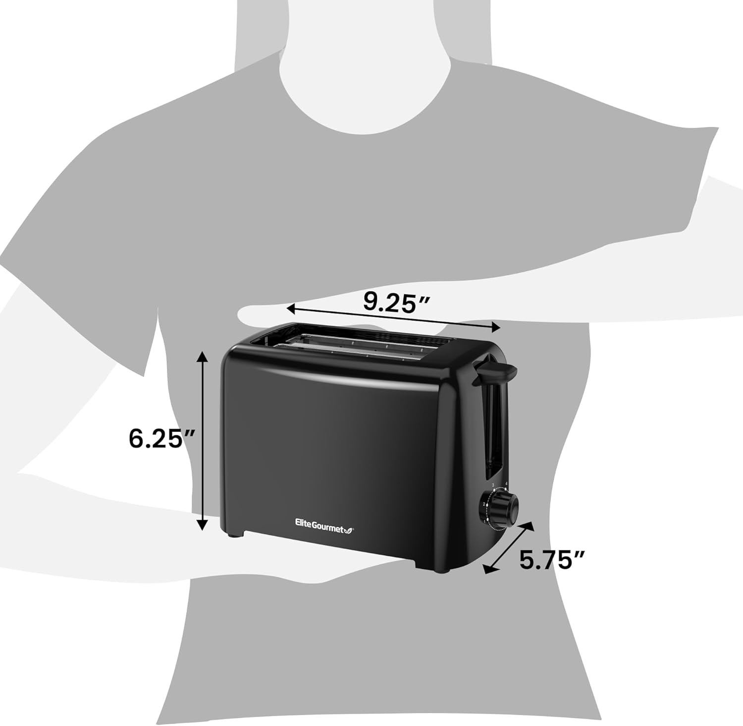1759906743_Elite-Gourmet-ECT1027B-Cool-Touch-Toaster-with-6-Temperature-Settings-Extra-Wide-1.25-Slots-for-Bagels-Waffles-Specialty-Breads-Puff-Pastry-Snacks-ETL-Certified-2-Slices-Black.jpg Elite Gourmet ECT1027B Cool Touch Toaster with 6 Temperature Settings & Extra Wide 1.25" Slots for Bagels, Waffles, Specialty Breads, Puff Pastry, Snacks, ETL Certified, 2 Slices, Black - Image 7