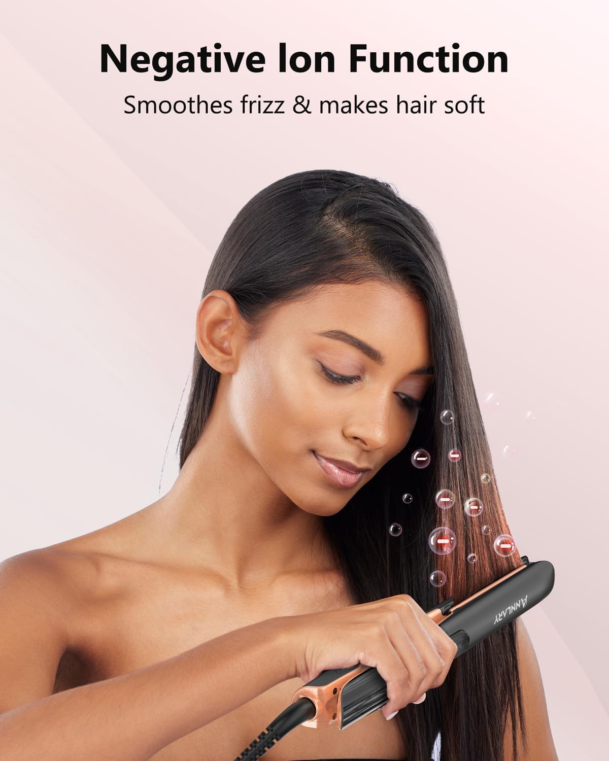 1759906807_Hair-Straightener-1-Inch-Flat-Iron-and-Curler-2-in-1-Titanium-Ceramic-Ionic-Dual-Voltage-Straightener-with-Heat-Resistant-Silicone-for-Less-Frizz-Shinier-Smoother.jpg Hair Straightener 1 Inch Flat Iron and Curler 2 in 1 Titanium Ceramic Ionic Dual Voltage Straightener with Heat-Resistant Silicone, for Less Frizz, Shinier & Smoother - Image 3