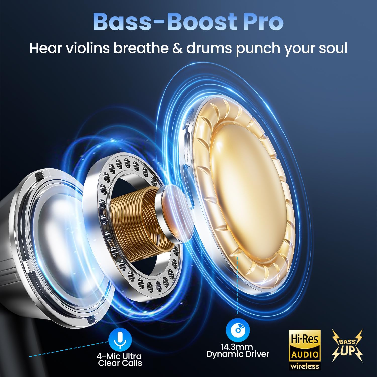 1759907267_Wireless-Earbuds-Bluetooth-Headphones-with-Deep-Bass-Stereo-48H-Playback-Ear-Buds-with-LED-Power-Display-Lightweight-IPX7-in-Ear-Earphones-with-Mic-for-iPhoneAndroidiPad-Black.jpg Wireless Earbuds, Bluetooth Headphones with Deep Bass Stereo, 48H Playback Ear Buds with LED Power Display, Lightweight, IPX7, in-Ear Earphones with Mic for iPhone/Android/iPad, Black - Image 3