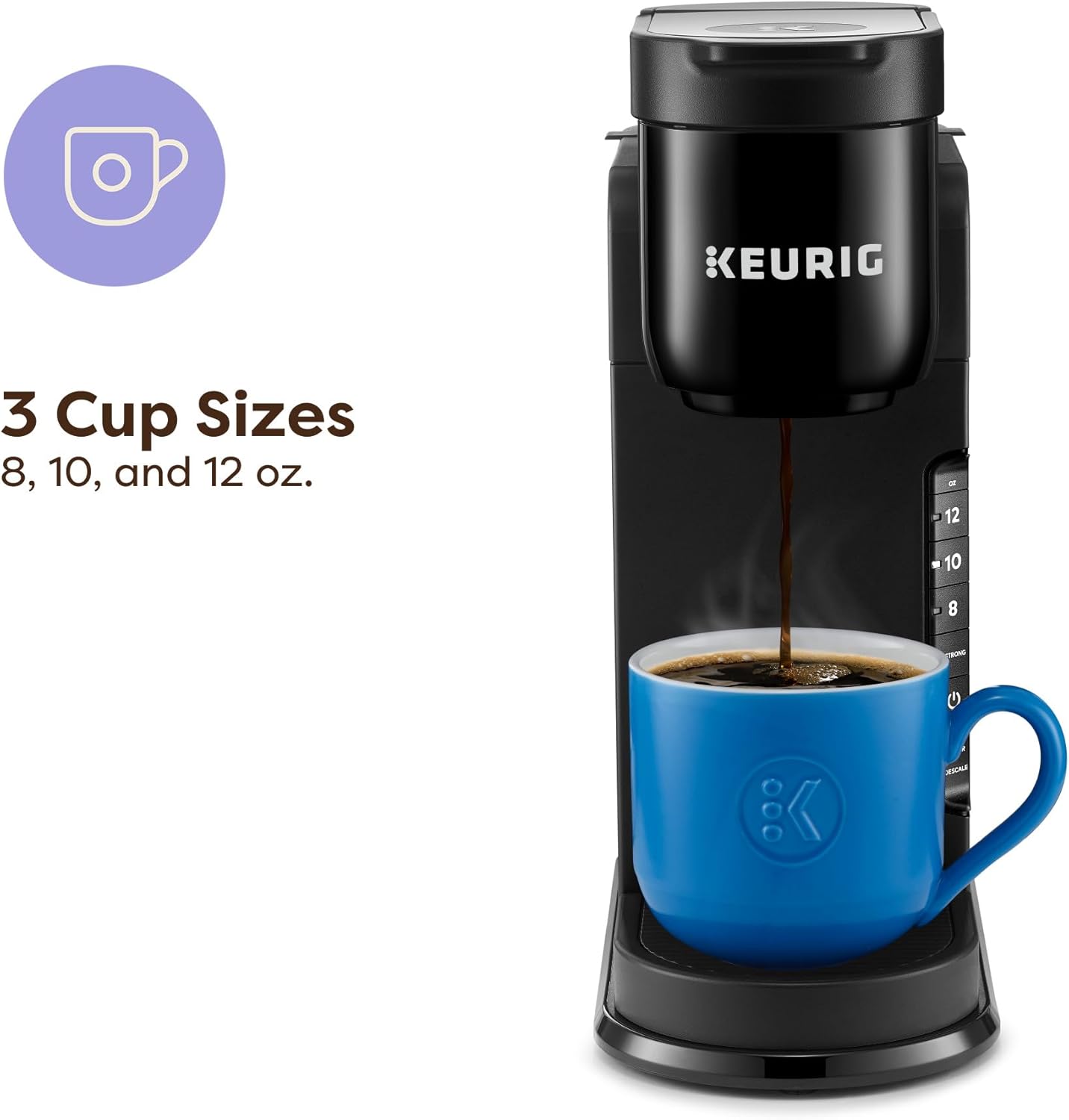1759907548_Keurig-K-Express-Single-Serve-K-Cup-Pod-Coffee-Maker-3-Brew-Sizes-Strong-Button-Feature-42oz-Removable-Reservoir-Black.jpg Keurig K-Express Single Serve K-Cup Pod Coffee Maker, 3 Brew Sizes, Strong Button Feature, 42oz Removable Reservoir, Black - Image 4