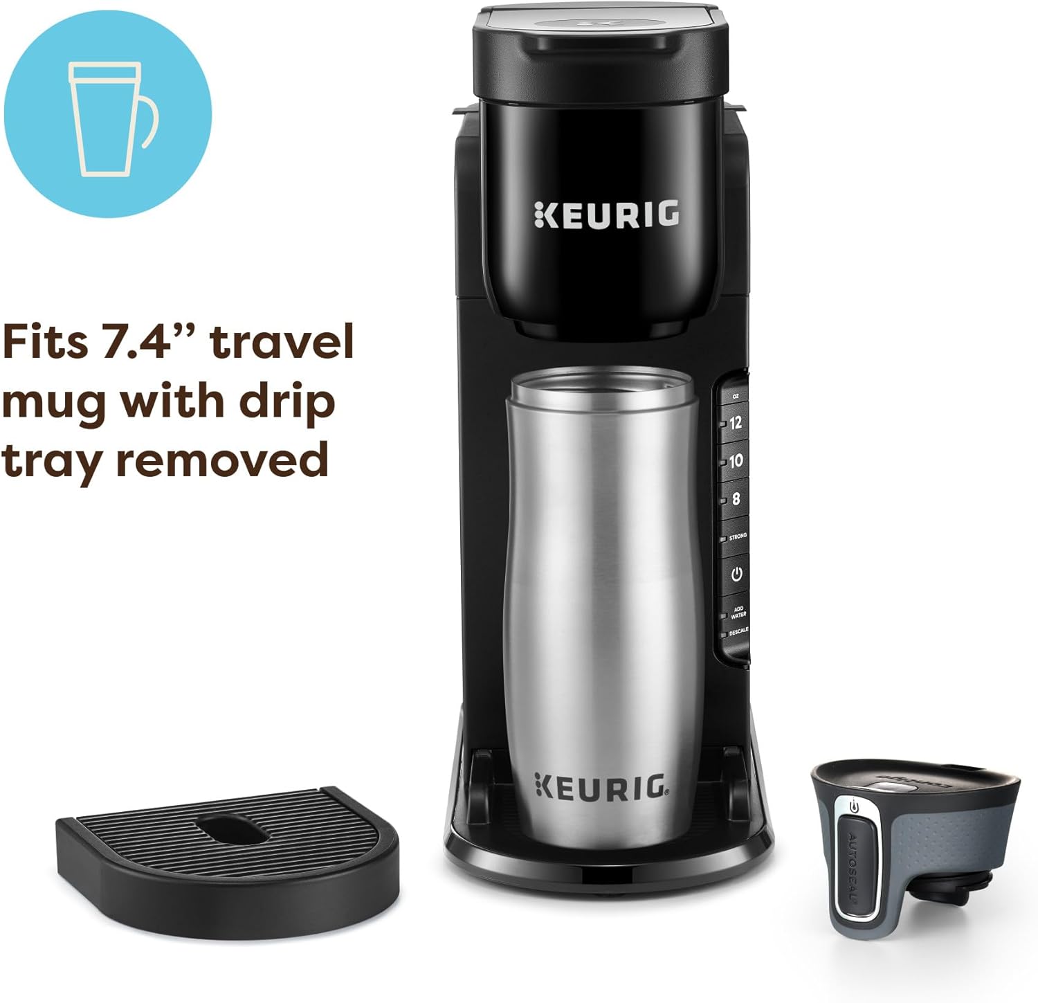 1759907551_Keurig-K-Express-Single-Serve-K-Cup-Pod-Coffee-Maker-3-Brew-Sizes-Strong-Button-Feature-42oz-Removable-Reservoir-Black.jpg Keurig K-Express Single Serve K-Cup Pod Coffee Maker, 3 Brew Sizes, Strong Button Feature, 42oz Removable Reservoir, Black - Image 6