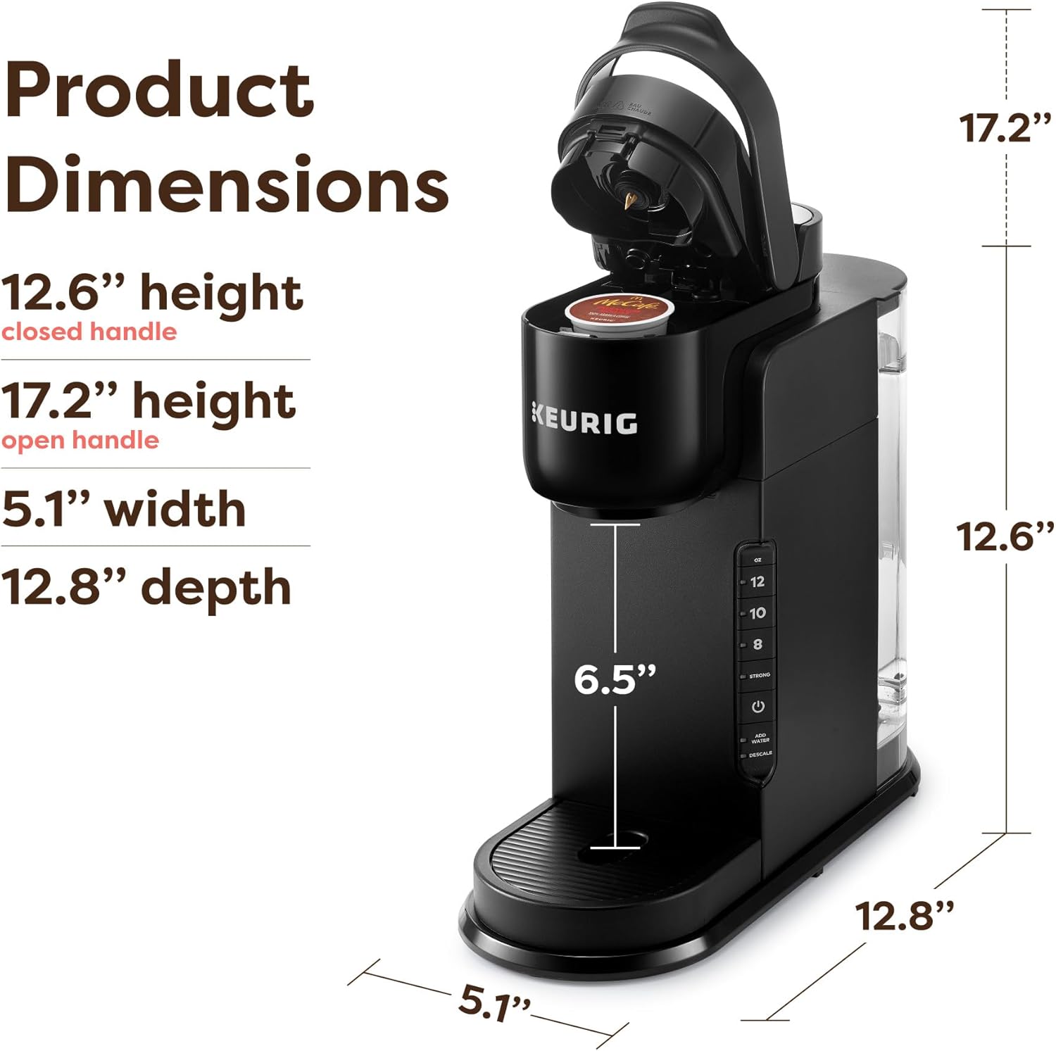 1759907553_Keurig-K-Express-Single-Serve-K-Cup-Pod-Coffee-Maker-3-Brew-Sizes-Strong-Button-Feature-42oz-Removable-Reservoir-Black.jpg Keurig K-Express Single Serve K-Cup Pod Coffee Maker, 3 Brew Sizes, Strong Button Feature, 42oz Removable Reservoir, Black - Image 7