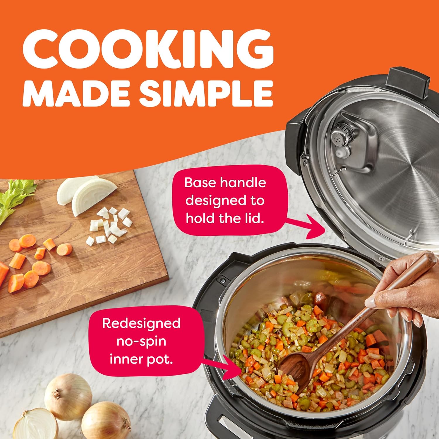 1759940565_Instant-Pot-Duo-Plus-9-in-1-Multicooker-Pressure-Cooker-Slow-Cook-Rice-Maker-Steamer-Saute-Yogurt-Warmer-Sterilizer-Includes-App-With-Over-800-Recipes-Stainless-Steel-6-Quarts.jpg Instant Pot Duo Plus 9-in-1 Multicooker, Pressure Cooker, Slow Cook, Rice Maker, Steamer, Sauté, Yogurt, Warmer & Sterilizer, Includes App With Over 800 Recipes, Stainless Steel, 6 Quarts - Image 8