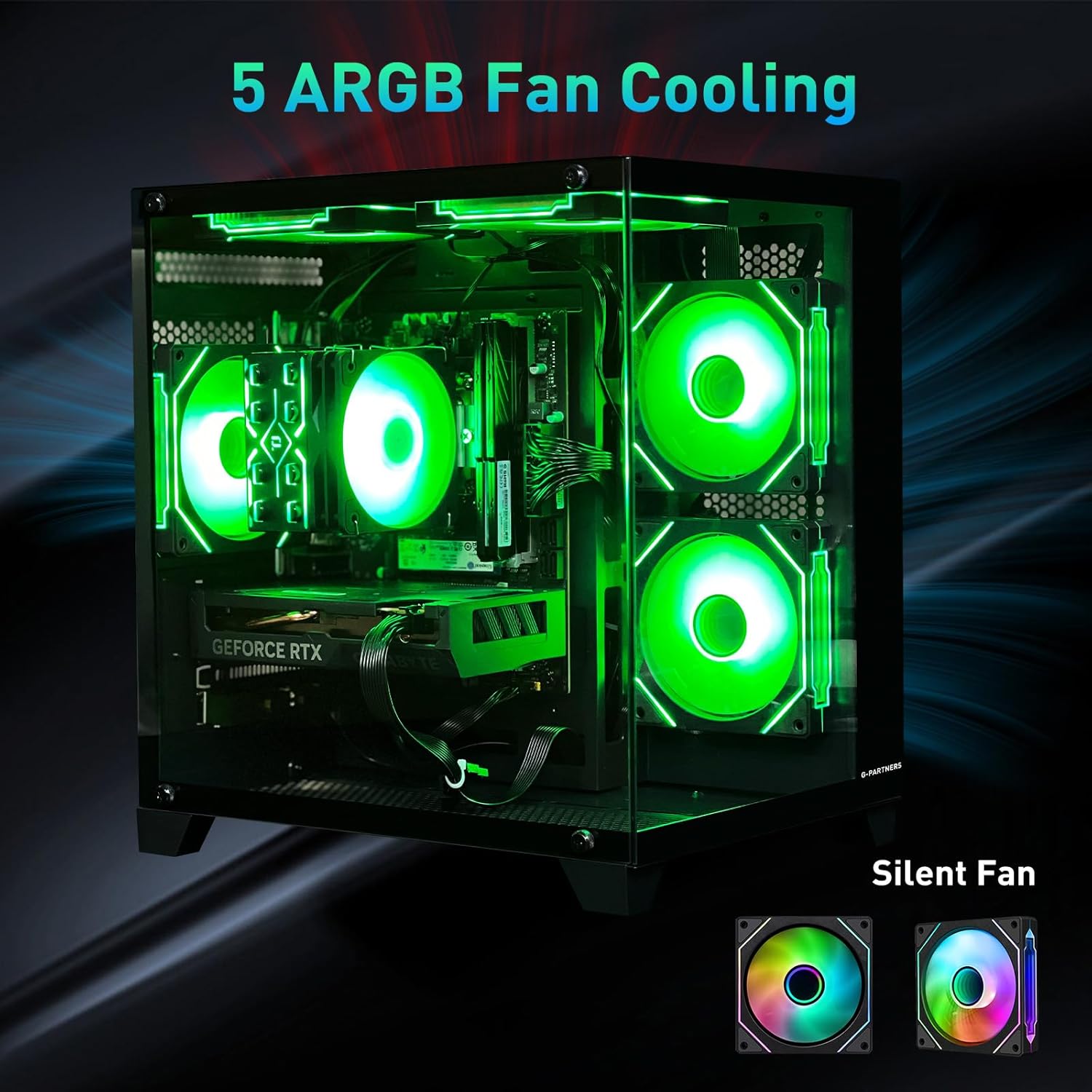 1759943174_Gaming-PC-Desktop-ComputerCore-i5-14400F-Gaming-Computer-RTX-406032GB-DDR4-RAM-1TB-SSDARGB-FanPrebuilt-Gaming-PC-Tower-for-Office.jpg Gaming PC Desktop Computer,Core i5 14400F Gaming Computer RTX 4060,32GB DDR4 RAM 1TB SSD,ARGB Fan,Prebuilt Gaming PC Tower for Office - Image 5
