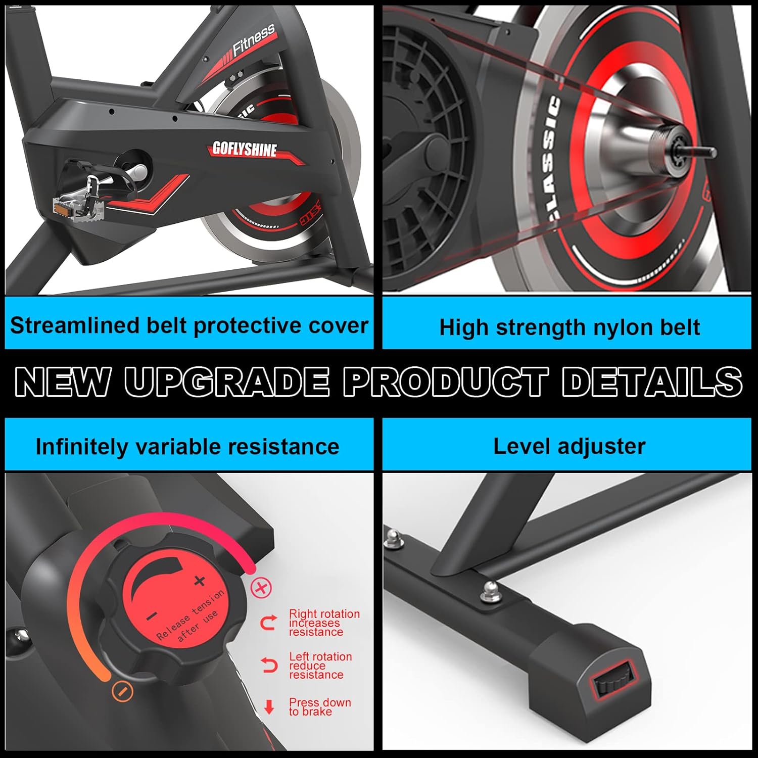 1759947962_Exercise-Bikes-StationaryExercise-Bike-for-Home-Indoor-Cycling-Bike-for-Home-Cardio-GymWorkout-Bike-with-Ipad-Mount-LCD-MonitorSilent-Belt-Drive.jpg Exercise Bikes Stationary,Exercise Bike for Home Indoor Cycling Bike for Home Cardio Gym,Workout Bike with Ipad Mount & LCD Monitor,Silent Belt Drive - Image 4