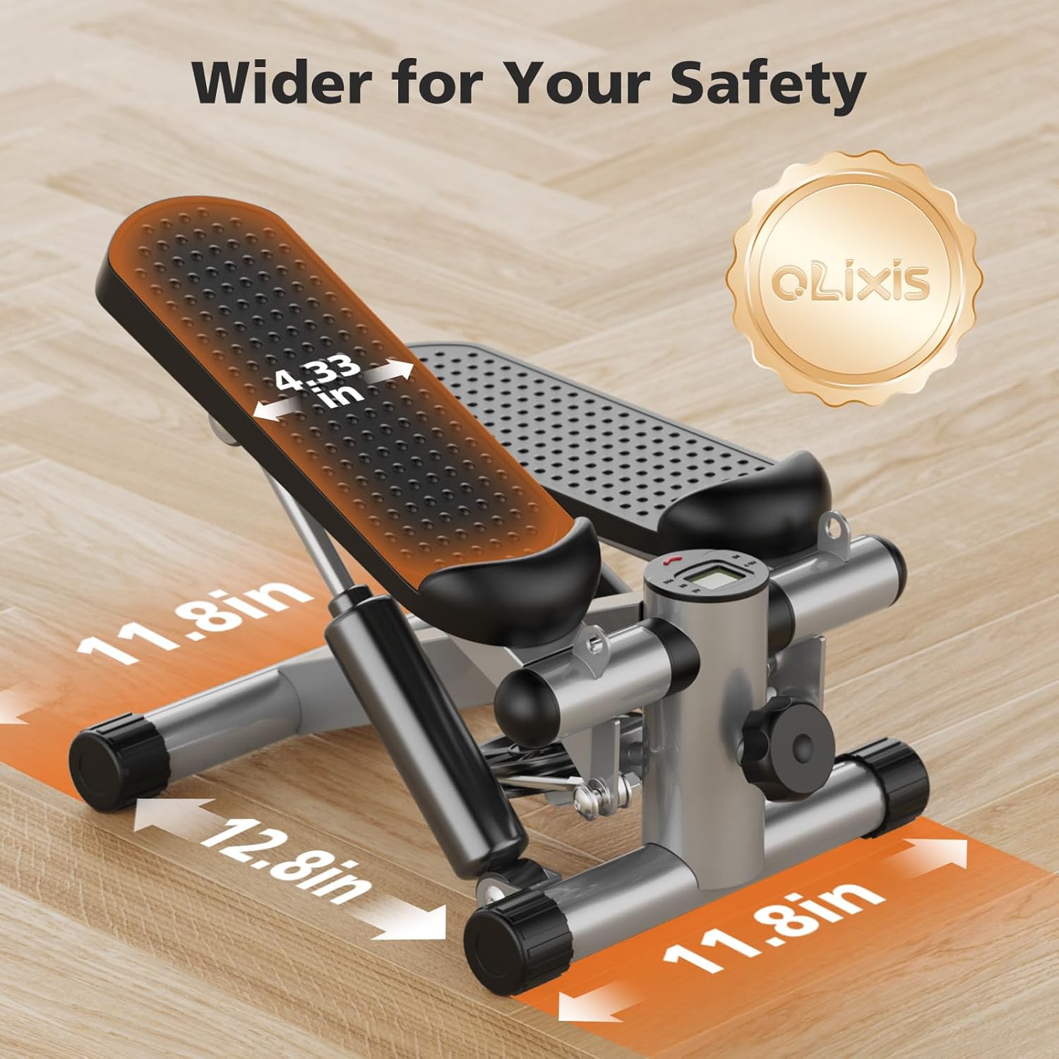 1759949293_OLIXIS-Steppers-for-Exercise-at-Home-Workout-Equipment-Mini-Stepper-Exercise-Machine-for-Senior-Citizens-Twist-Stepper-with-Resistance-Bands-Cardio-Weight-Loss-Equipment-Home-Fitness.jpg OLIXIS Steppers for Exercise at Home Workout Equipment, Mini Stepper Exercise Machine for Senior Citizens, Twist Stepper with Resistance Bands, Cardio Weight Loss Equipment Home Fitness - Image 6