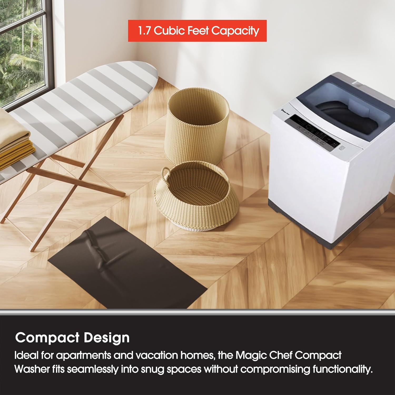1759951706_Magic-Chef-Top-Load-Compact-Washer-1.7-Cu-Ft-Mini-Washing-Machine-with-LED-Display-6-Cycles-3-Water-Levels-3-Temperature-Settings-White.jpg Magic Chef Top Load Compact Washer, 1.7 Cu Ft Mini Washing Machine with LED Display, 6 Cycles, 3 Water Levels & 3 Temperature Settings, White - Image 5