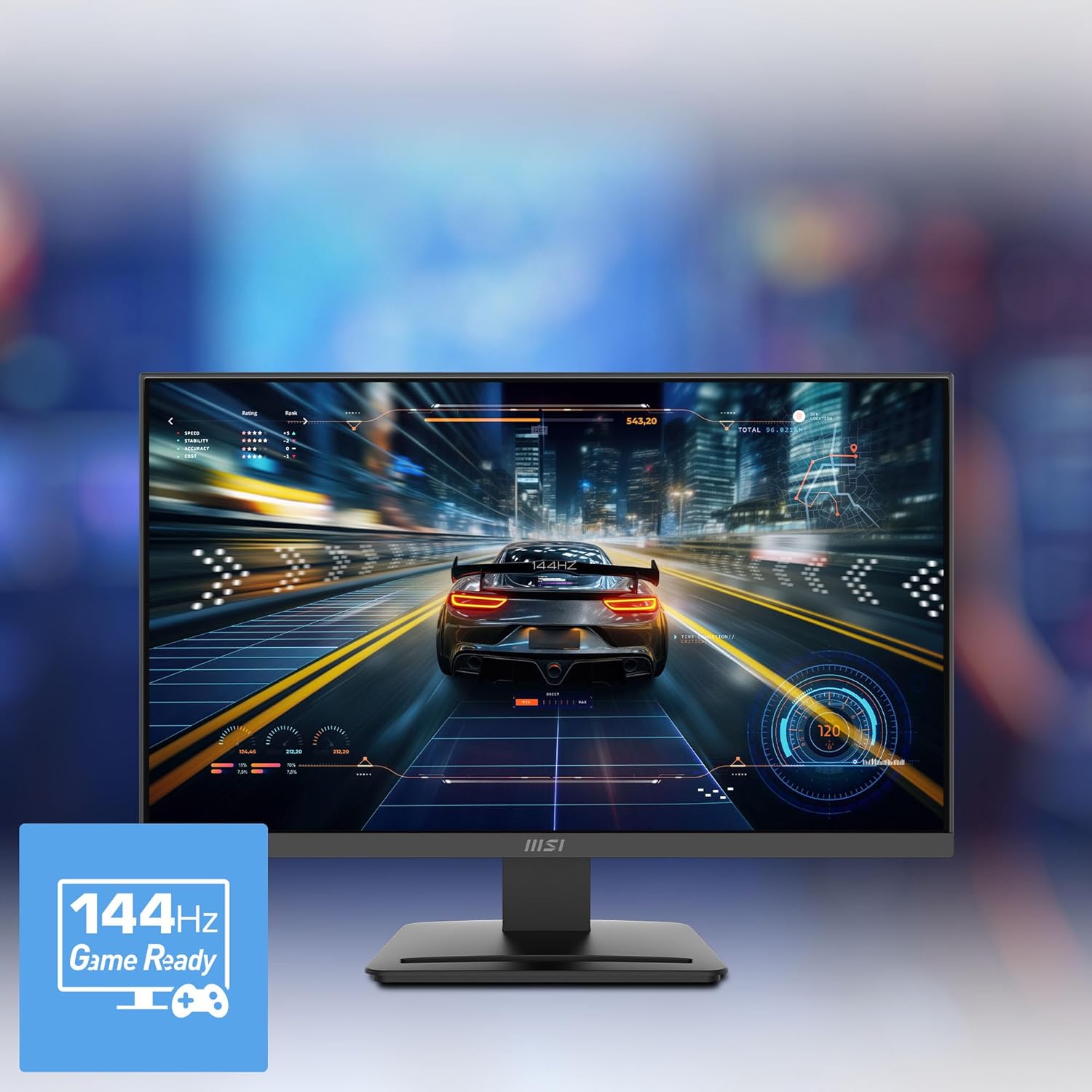 1759956556_MSI-PRO-MP243L-E14-24-inch-IPS-1920-x-1080-FHD-Gaming-Office-Monitor-144Hz-Adaptive-Synch-HDR-Ready-HDMI-VGA-PortVESA-Mountable-Tilt-4-Side-Slim-Bezel1ms-Black.jpg MSI PRO MP243L E14 24-inch IPS 1920 x 1080 (FHD) Gaming Office Monitor, 144Hz, Adaptive-Synch, HDR Ready, HDMI, VGA Port,VESA Mountable, Tilt, 4-Side Slim Bezel,1ms, Black - Image 3