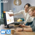 MSI PRO MP243L E14 24-inch IPS 1920 x 1080 (FHD) Gaming Office Monitor, 144Hz, Adaptive-Synch, HDR Ready, HDMI, VGA Port,VESA Mountable, Tilt, 4-Side Slim Bezel,1ms, Black - Image 5