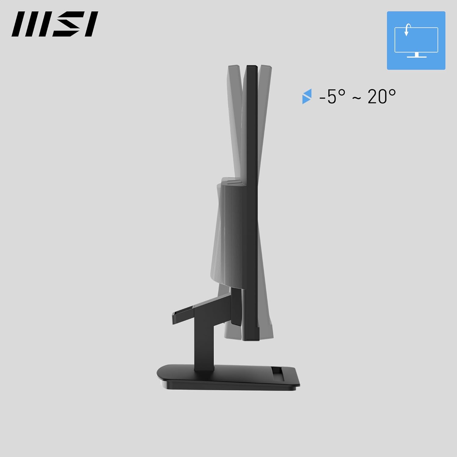 1759956563_MSI-PRO-MP243L-E14-24-inch-IPS-1920-x-1080-FHD-Gaming-Office-Monitor-144Hz-Adaptive-Synch-HDR-Ready-HDMI-VGA-PortVESA-Mountable-Tilt-4-Side-Slim-Bezel1ms-Black.jpg MSI PRO MP243L E14 24-inch IPS 1920 x 1080 (FHD) Gaming Office Monitor, 144Hz, Adaptive-Synch, HDR Ready, HDMI, VGA Port,VESA Mountable, Tilt, 4-Side Slim Bezel,1ms, Black - Image 7