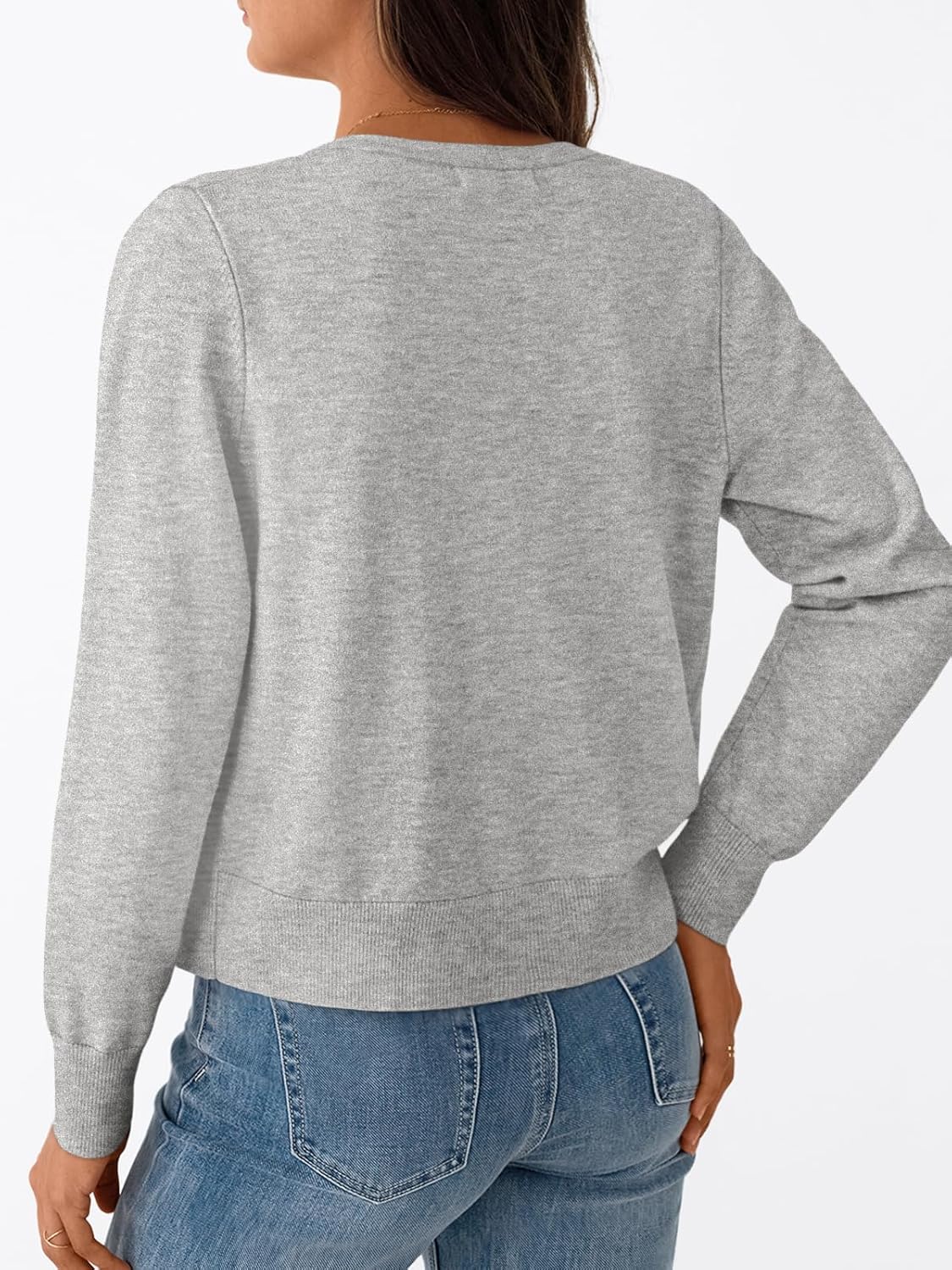1759958032_Trendy-Queen-Womens-Cardigan-Sweaters-Lightweight-Crew-Neck-Outfits-Fall-Fashion-2025-Clothing.jpg Trendy Queen Womens Cardigan Sweaters Lightweight Crew Neck Outfits Fall Fashion 2025 Clothing - Image 5