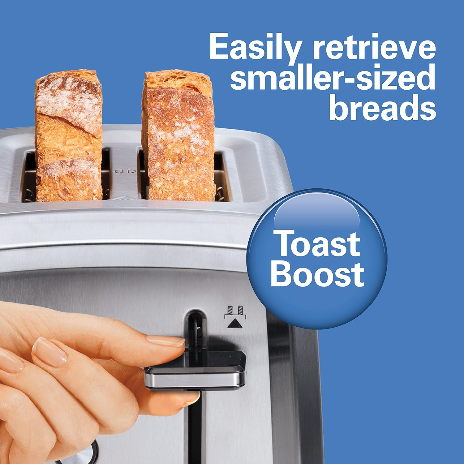 1759993327_Hamilton-Beach-2-Slice-Toaster-with-Extra-Wide-Slots-Bagel-Setting-Toast-Boost-Slide-Out-Crumb-Tray-Auto-Shutoff-Cancel-Button-Defrost-Function-Stainless-Steel-22794.jpg Hamilton Beach 2 Slice Toaster with Extra-Wide Slots, Bagel Setting, Toast Boost, Slide-Out Crumb Tray, Auto-Shutoff & Cancel Button, Defrost Function, Stainless Steel (22794) - Image 6