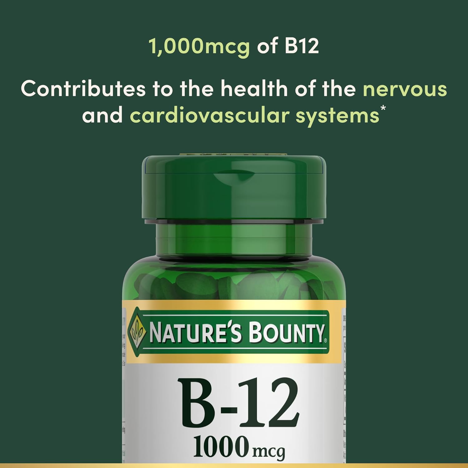 1760034044_Natures-Bounty-Vitamin-B12-1000-mcg-Supplements-Supports-Energy-Metabolism-200-Ct.jpg Nature's Bounty Vitamin B12 1000 mcg Supplements, Supports Energy Metabolism, 200 Ct - Image 4