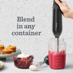 Vitamix 2-Speed Immersion Blender + Whisk Attachment, Professional-Grade Hand Blender with 350-Watt Motor and Stainless-Steel Blade, Black - Image 10