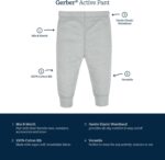 Gerber Baby Girls' Multi-Pack Active Pants Set - Image 7