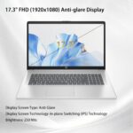 HP 17 inch Business Laptops Computer, 17.3" FHD Anti-Glare Display, AMD Ryzen 5 7430U, 32GB RAM, 1TB SSD, Windows 11 Pro, Wi-Fi 6, Numeric Keyboard, w/Accessories - Image 4