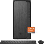 HP OmniDesk Desktop PC, AMD Ryzen 7 8700G, 32 GB RAM, 1 TB SSD, AMD Radeon 740M Graphics, Keyboard & Mouse, Windows 11 Pro, Microsoft Copilot, (2025) - Image 3