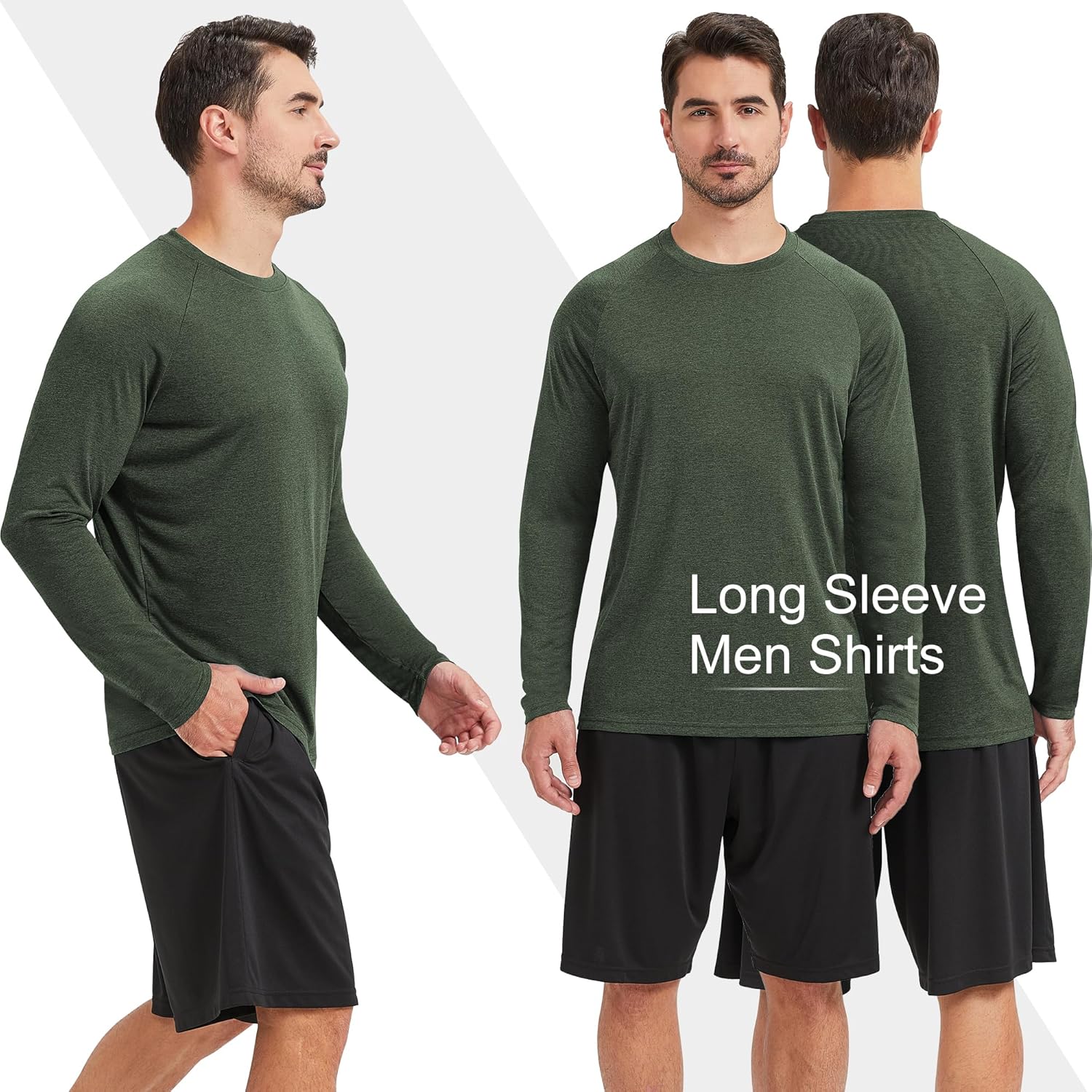 1760044624_MLYENX-7-Pack-Long-Sleeve-Shirts-for-Men-UPF-50-UV-Sun-Protection-Quick-Dry-Moisture-Wicking-Workout-Tee-Shirts.jpg MLYENX 7 Pack Long Sleeve Shirts for Men UPF 50+ UV Sun Protection Quick Dry Moisture Wicking Workout Tee Shirts - Image 4