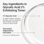 The Ordinary Glycolic Acid 7% Exfoliating Toner, Brightening and Smoothing Daily Toner for More Even-Looking Skin Tone - Image 5