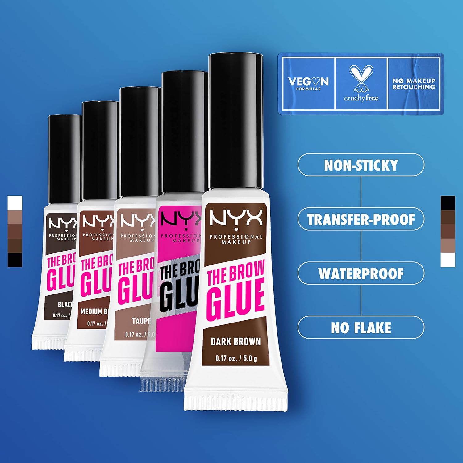 1760046538_NYX-PROFESSIONAL-MAKEUP-The-Brow-Glue-Extreme-Hold-Eyebrow-Gel-Clear.jpg NYX PROFESSIONAL MAKEUP The Brow Glue, Extreme Hold Eyebrow Gel - Clear - Image 4