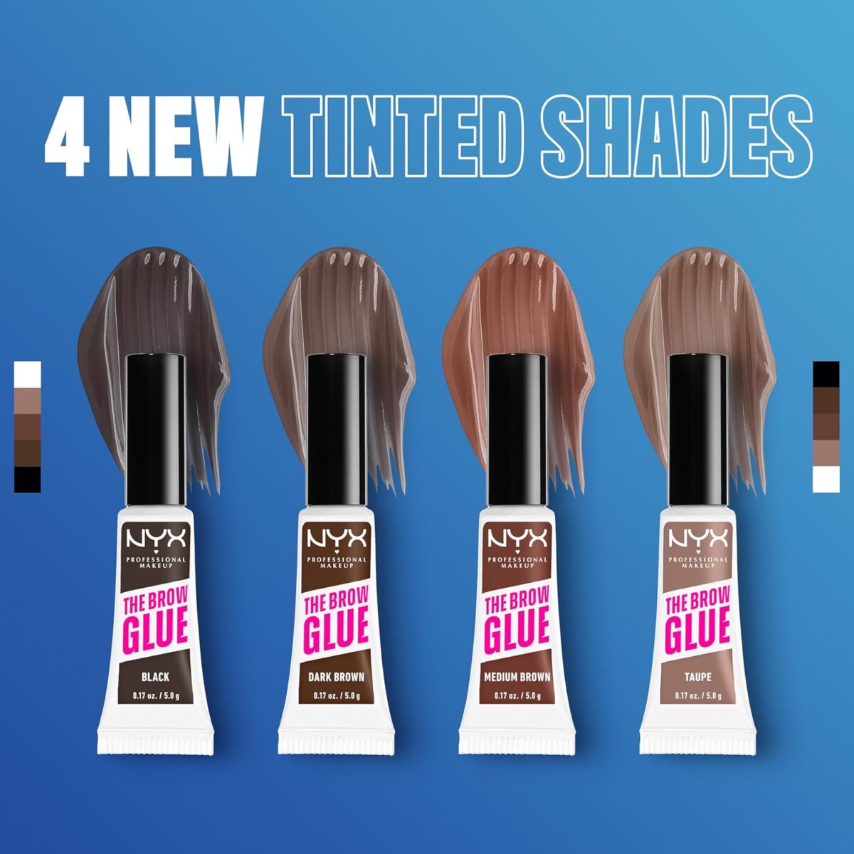 NYX PROFESSIONAL MAKEUP The Brow Glue, Extreme Hold Eyebrow Gel - Clear - Image 5