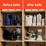 bella 2 Slice Slim Toaster, Fits-anywhere™ Kitchenware, 6 Setting Shade Control with Reheat & Cancel Buttons, Fits Sourdough, 10” Long Slot, Anti Jam & Auto Shutoff, 900 Watt, Seaglass - Image 9