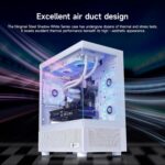 NINGMEI Gaming PC Desktop,AMD Ryzen 7 5700X 8 core 3.4GHz(up to 4.6GHz),GeForce RTX 5060 8GB,32GB DDR4 RAM 3200MHz,1TB NVME SSD,650W PSU, Windows 11 Home 64-bit,White - Image 7