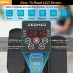 Under Desk Elliptical Machine, Electric Ellipse Leg Exerciser for Senior, Quiet and Compact Electric Seated Pedal for Home with Display Monitor, Remote Control and 12 Adjustable Speeds - Image 4