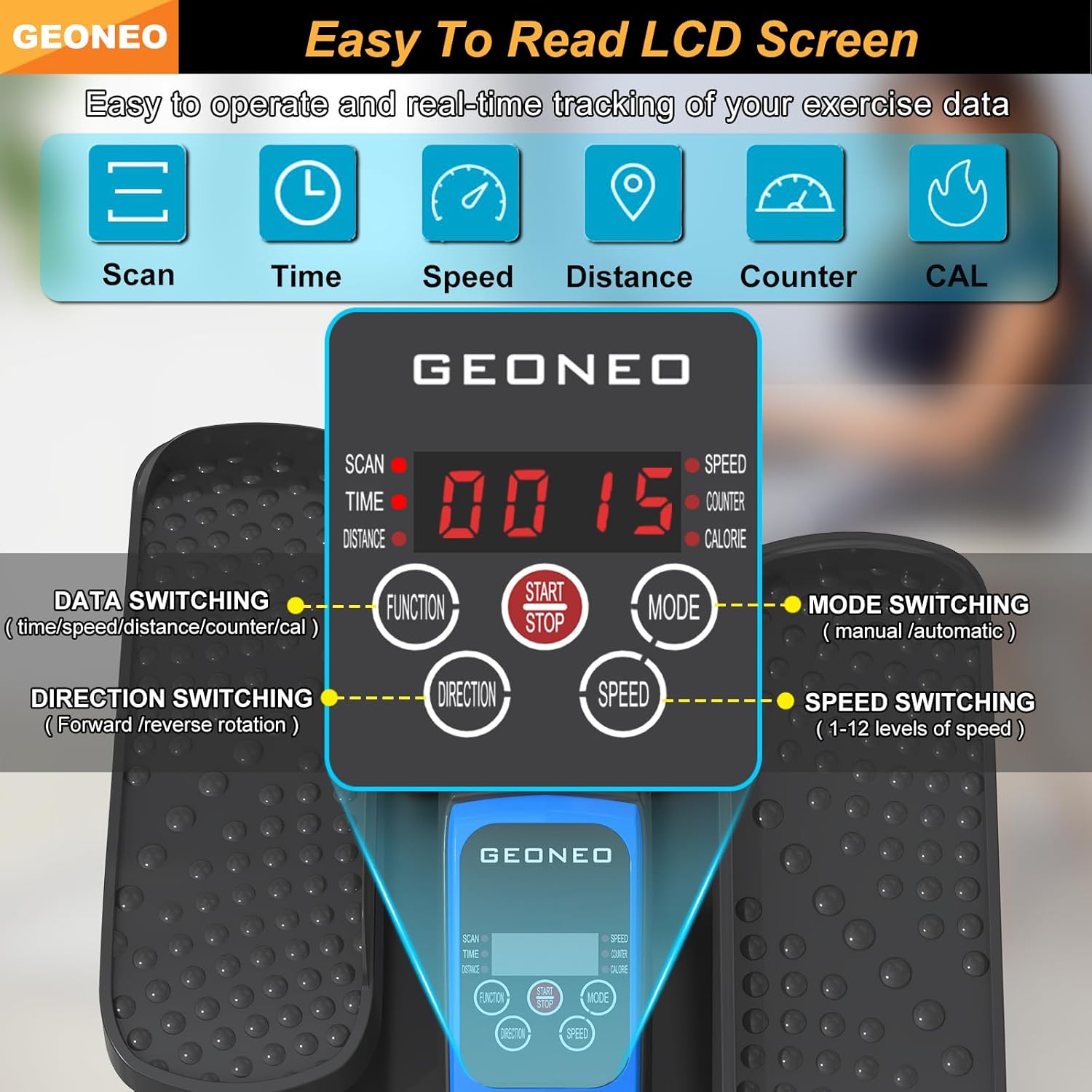 1760121527_Under-Desk-Elliptical-Machine-Electric-Ellipse-Leg-Exerciser-for-Senior-Quiet-and-Compact-Electric-Seated-Pedal-for-Home-with-Display-Monitor-Remote-Control-and-12-Adjustable-Speeds.jpg Under Desk Elliptical Machine, Electric Ellipse Leg Exerciser for Senior, Quiet and Compact Electric Seated Pedal for Home with Display Monitor, Remote Control and 12 Adjustable Speeds - Image 4