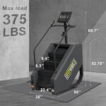 Fitvids Stair Stepper Machine, Continuous Climbing Stair Machine, Commercial Grade Stair Stepping Machine for Cardio and Lower Body Workouts - Image 3