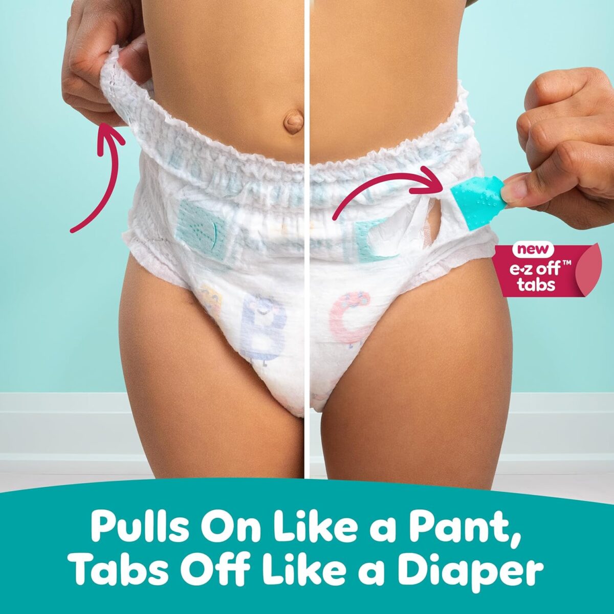 Pampers Diapers - Cruisers 360 - Size 5, 128 Count, Babyproof up to 100% Leakproof Pull-On Diaper - Image 8
