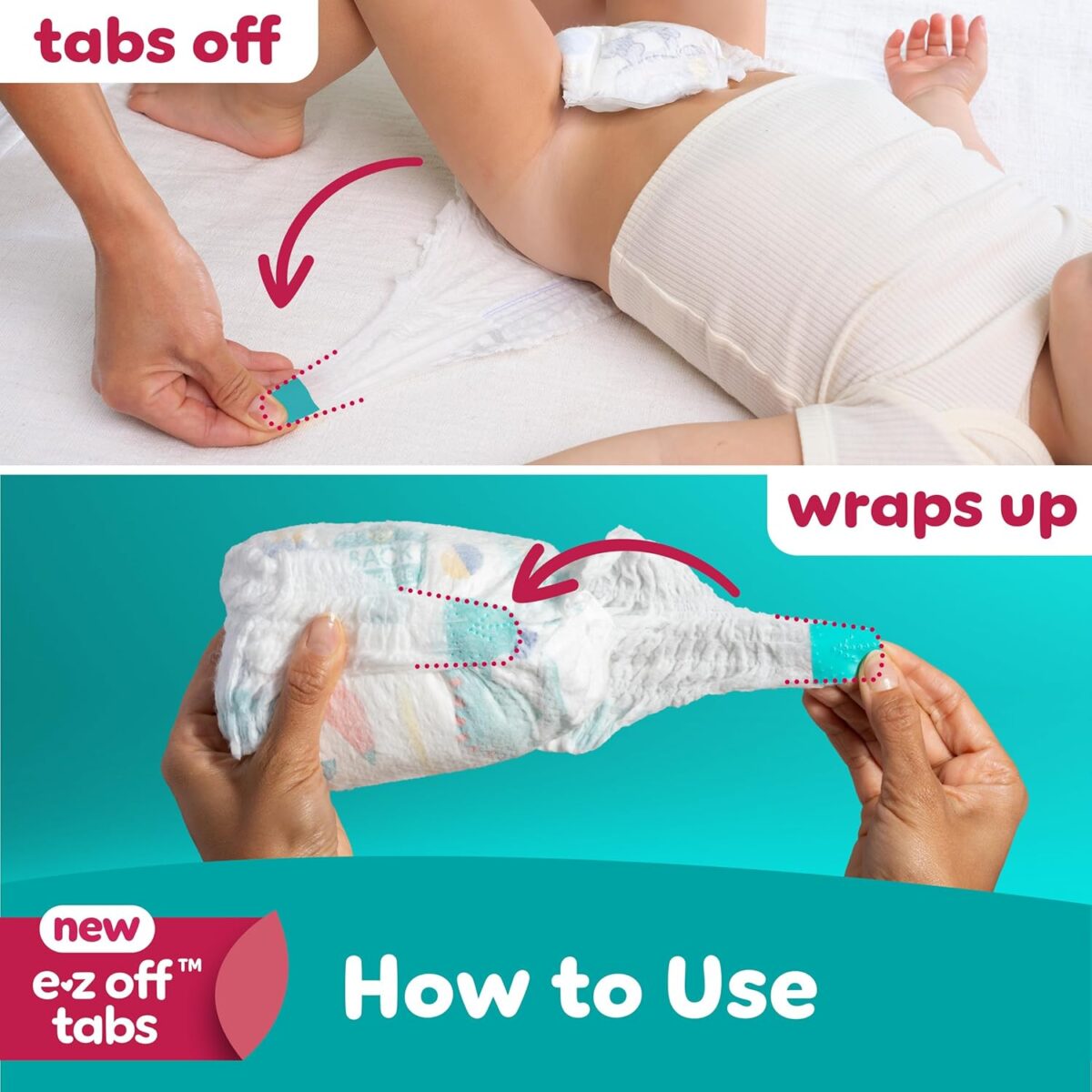 Pampers Diapers - Cruisers 360 - Size 5, 128 Count, Babyproof up to 100% Leakproof Pull-On Diaper - Image 9