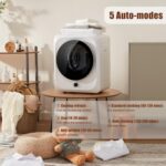 Auertech Portable Washer and Dryer Combo Set, 18 lbs Fully Automatic Washing Machine, 10 lbs Portable Dryers, Compact Washer and Dryer for Apartment, RV, Dorm - Image 6