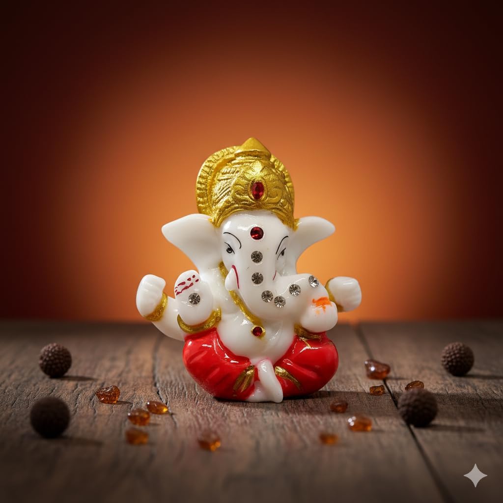 1760127927_Imagine-Mart-Lord-Ganesha-Studded-Statues-Ganesh-Ganpati-Beautiful-Car-Dashboard-Idol-Figurine-Showpiece-Sculpture-Hindu-Good-Luck-God2.5X2.5-Inch.jpg Imagine Mart Lord Ganesha Studded Statues Ganesh Ganpati Beautiful Car Dashboard Idol Figurine Showpiece Sculpture Hindu Good Luck God(2.5X2.5 Inch) - Image 3