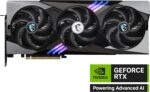 MSI Gaming RTX 5080 16G Gaming Trio OC Graphics Card (16GB GDDR7, 256-bit, Extreme Performance: 2715 MHz, DisplayPort x 3 2.1a, HDMI 2.1b, NVIDIA Blackwell Architecture) - Image 3