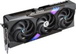 MSI Gaming RTX 5080 16G Gaming Trio OC Graphics Card (16GB GDDR7, 256-bit, Extreme Performance: 2715 MHz, DisplayPort x 3 2.1a, HDMI 2.1b, NVIDIA Blackwell Architecture) - Image 4
