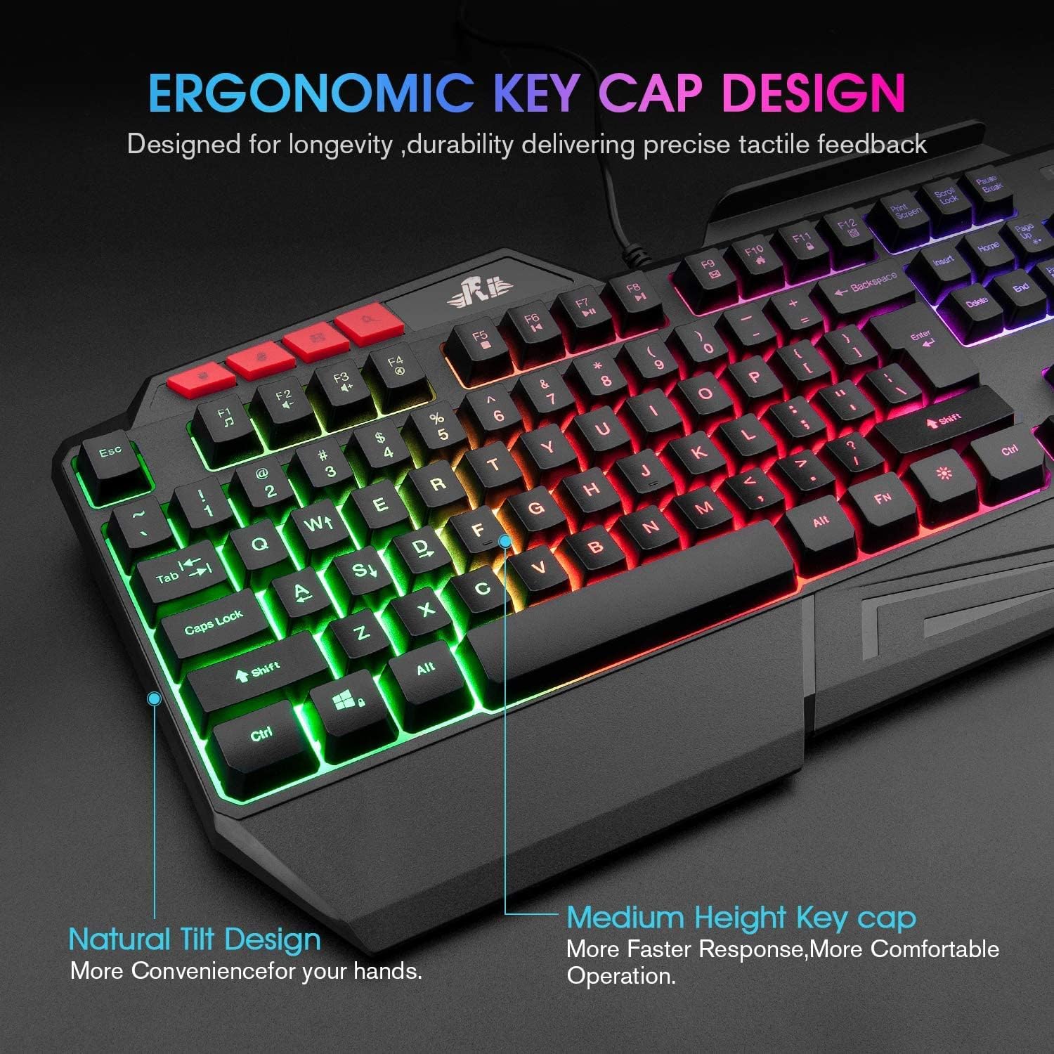 1760129101_Rii-RK202-RGB-Gaming-Keyboard-Multiple-Color-Rainbow-LED-Backlit-USB-Wired-Gaming-Keyboard-with-Wrist-Rest-for-Windows-Mac-PC-Gamers-Black.jpg Rii RK202 RGB Gaming Keyboard Multiple Color Rainbow LED Backlit USB Wired Gaming Keyboard with Wrist Rest for Windows & Mac PC Gamers (Black) - Image 3