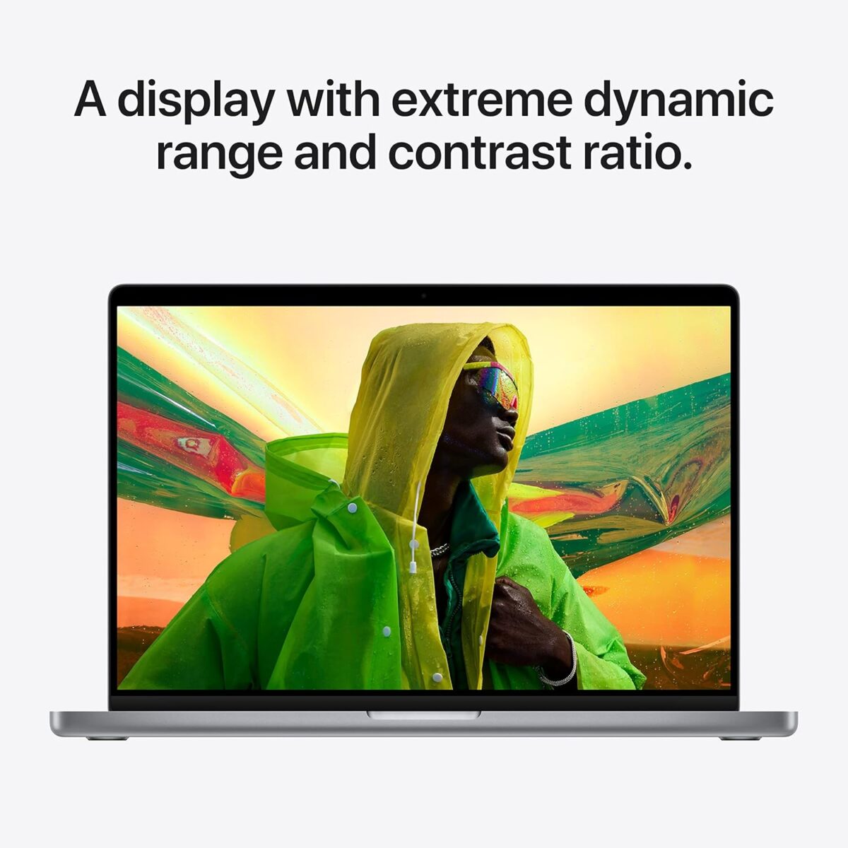 Apple Late 2021 MacBook Pro with Apple M1 Pro chip 10-core CPU, 16 inch, 16GB RAM, 1TB SSD Storage, QWERTY English, Space Gray (Renewed Premium) - Image 7
